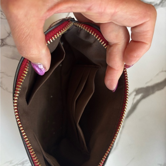 Stylish Plaid Handbag and Clutch Set - Picture 4 of 4